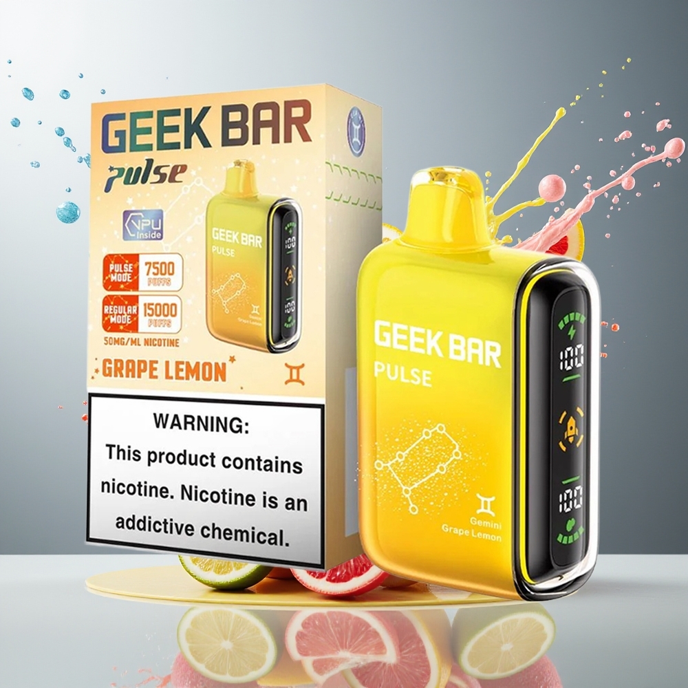 Geek Bar Pulse Finland tukku 15000 Tupakointikertaa 16ML Nestemäärä