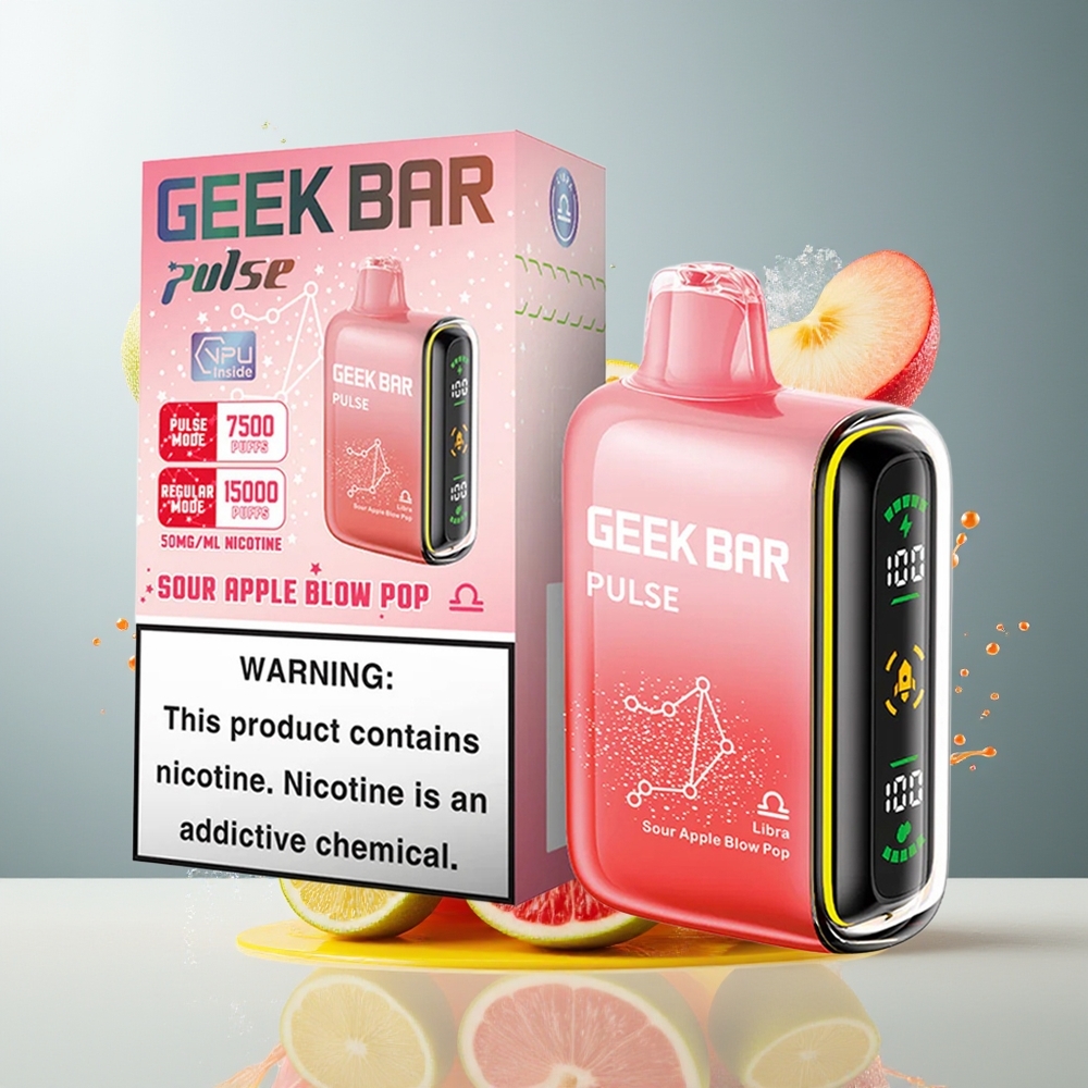 Geek Bar Pulse Finland tukku 15000 Tupakointikertaa 16ML Nestemäärä