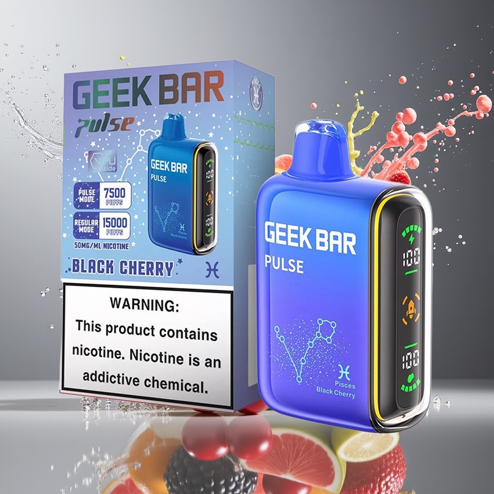 Geek Bar Pulse Finland tukku 15000 Tupakointikertaa 16ML Nestemäärä