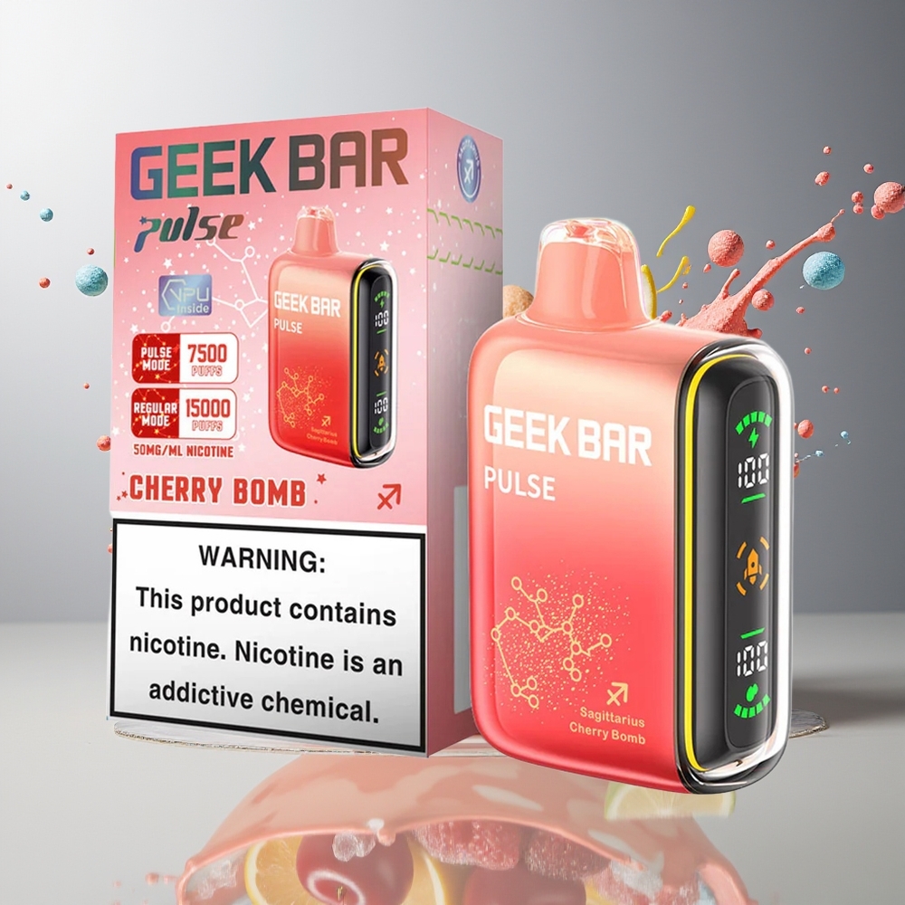 Geek Bar Pulse Finland tukku 15000 Tupakointikertaa 16ML Nestemäärä