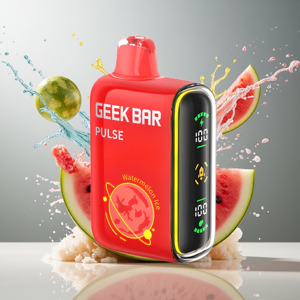 Geek Bar Pulse Finland tukku 15 000 Tupakointikertaa - 16ML Nestemäistä - USB Type-C