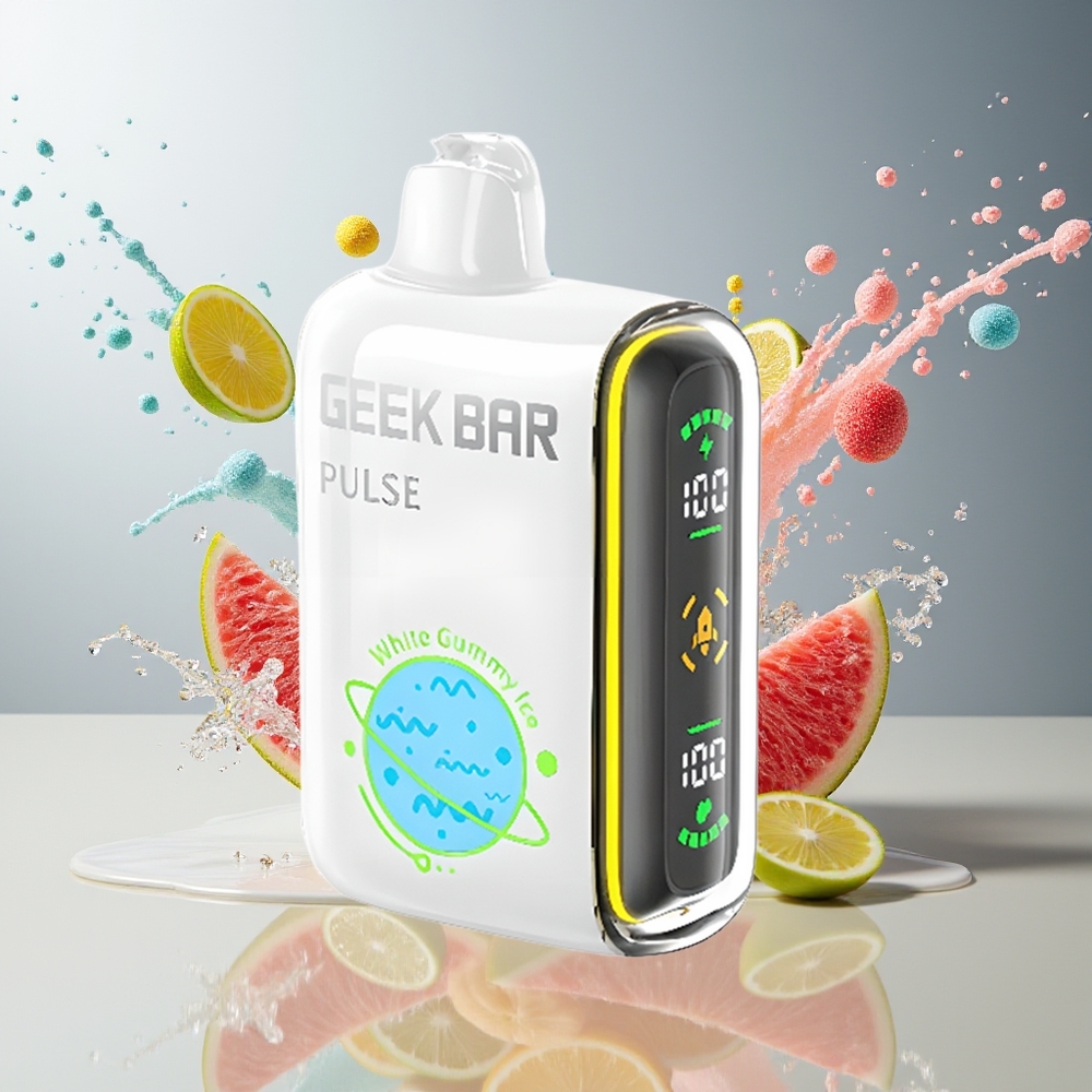 Geek Bar Pulse Finland tukku 15 000 Tupakointikertaa - 16ML Nestemäistä - USB Type-C