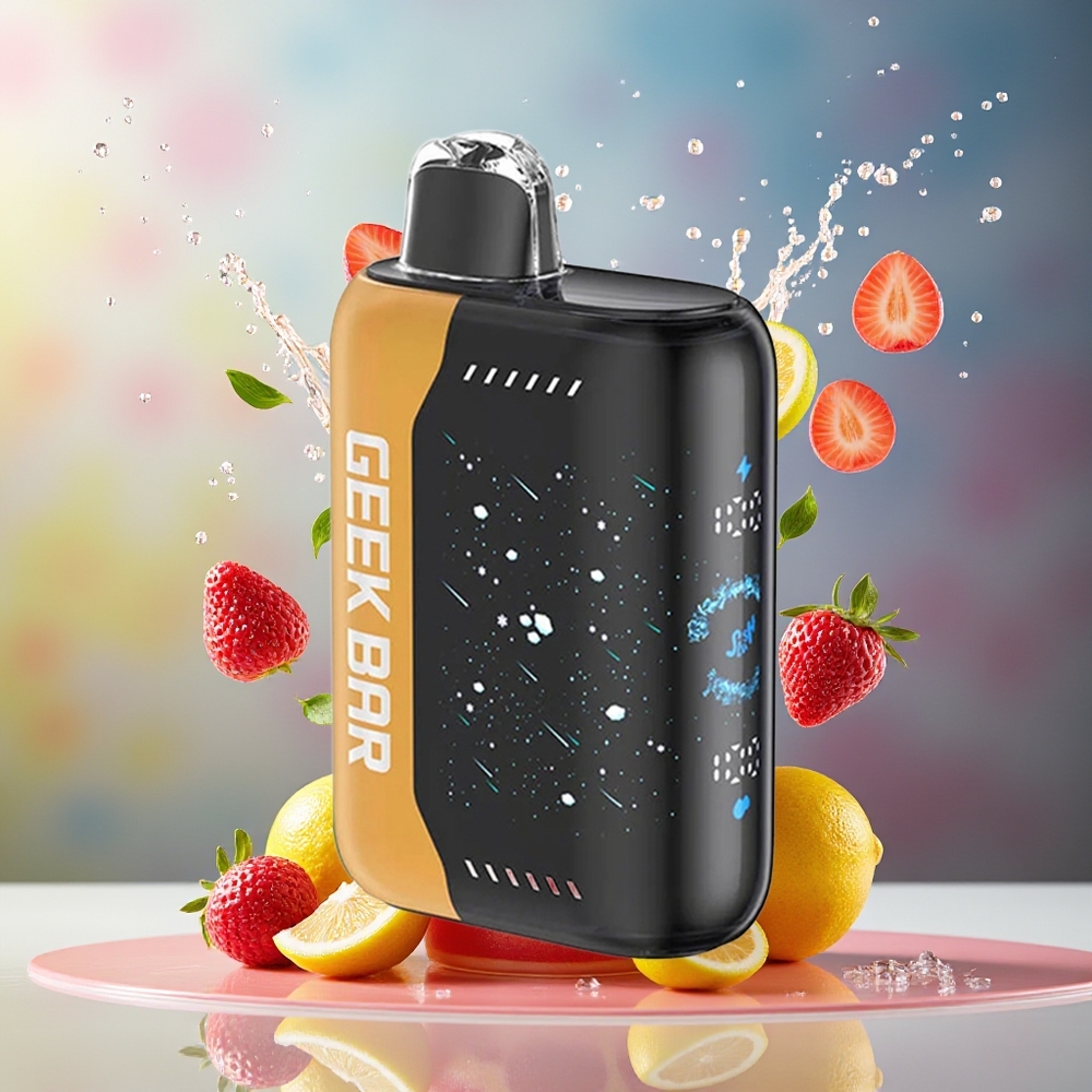 Finland tukku Geek Bar Pulse X 25000 Puffs 18mL Esitäytetty Nestemäis 3D Kaareva Näyttö