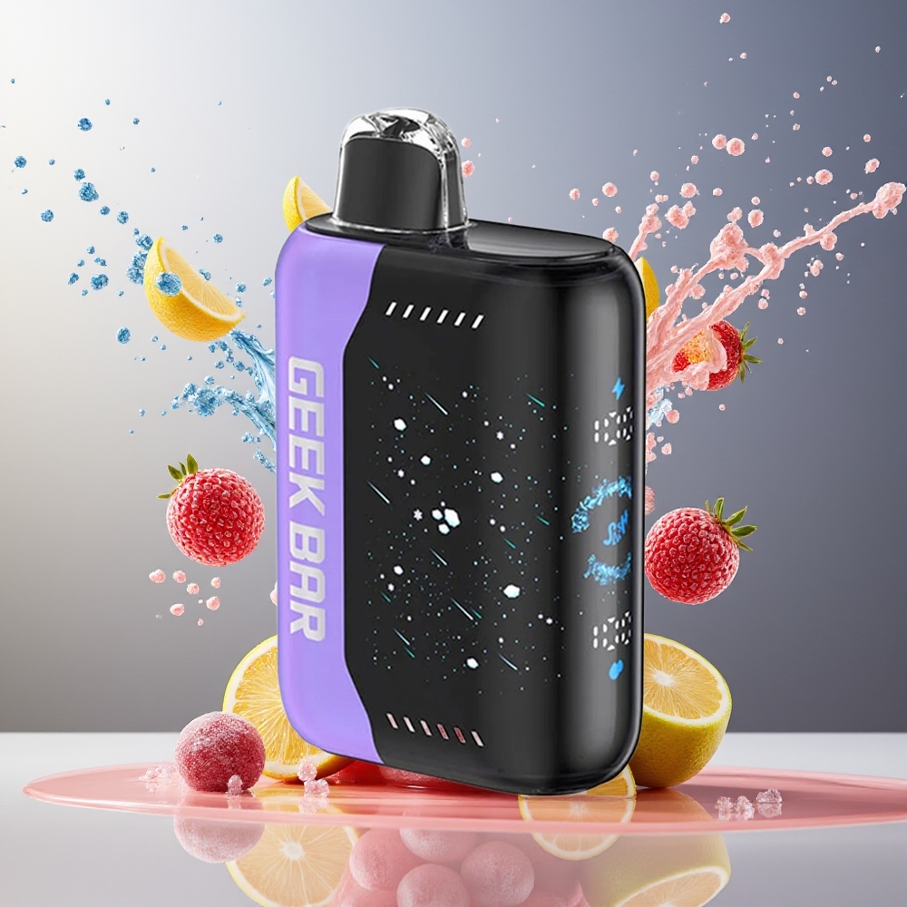 Finland tukku Geek Bar Pulse X 25000 Puffs 18mL Esitäytetty Nestemäis 3D Kaareva Näyttö