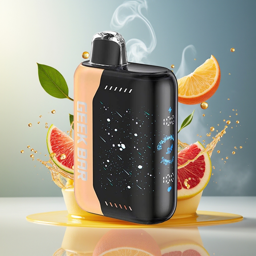 Finland tukku Geek Bar Pulse X 25000 Puffs 18mL Esitäytetty Nestemäis 3D Kaareva Näyttö