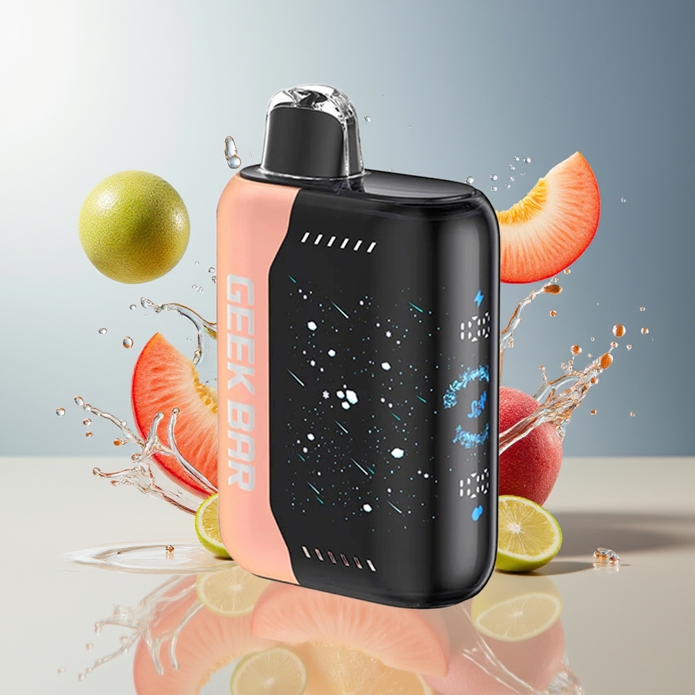 Finland tukku Geek Bar Pulse X 25000 Puffs 18mL Esitäytetty Nestemäis 3D Kaareva Näyttö