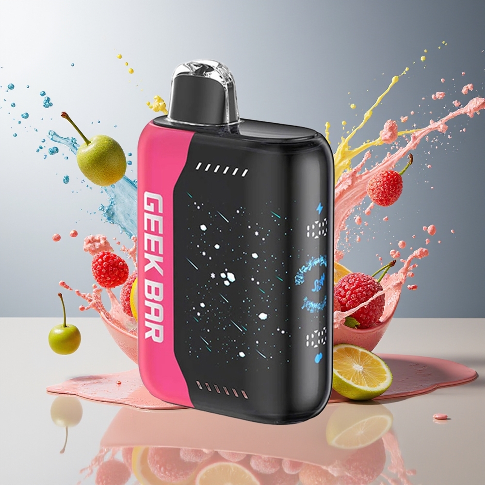 Finland tukku Geek Bar Pulse X 25000 Puffs 18mL Esitäytetty Nestemäis 3D Kaareva Näyttö