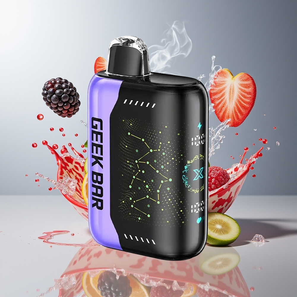 Geek Bar Pulse X Finland tukku 25000 savutusta - 18mL esitäytetty nestemä - Dual Mesh käämi
