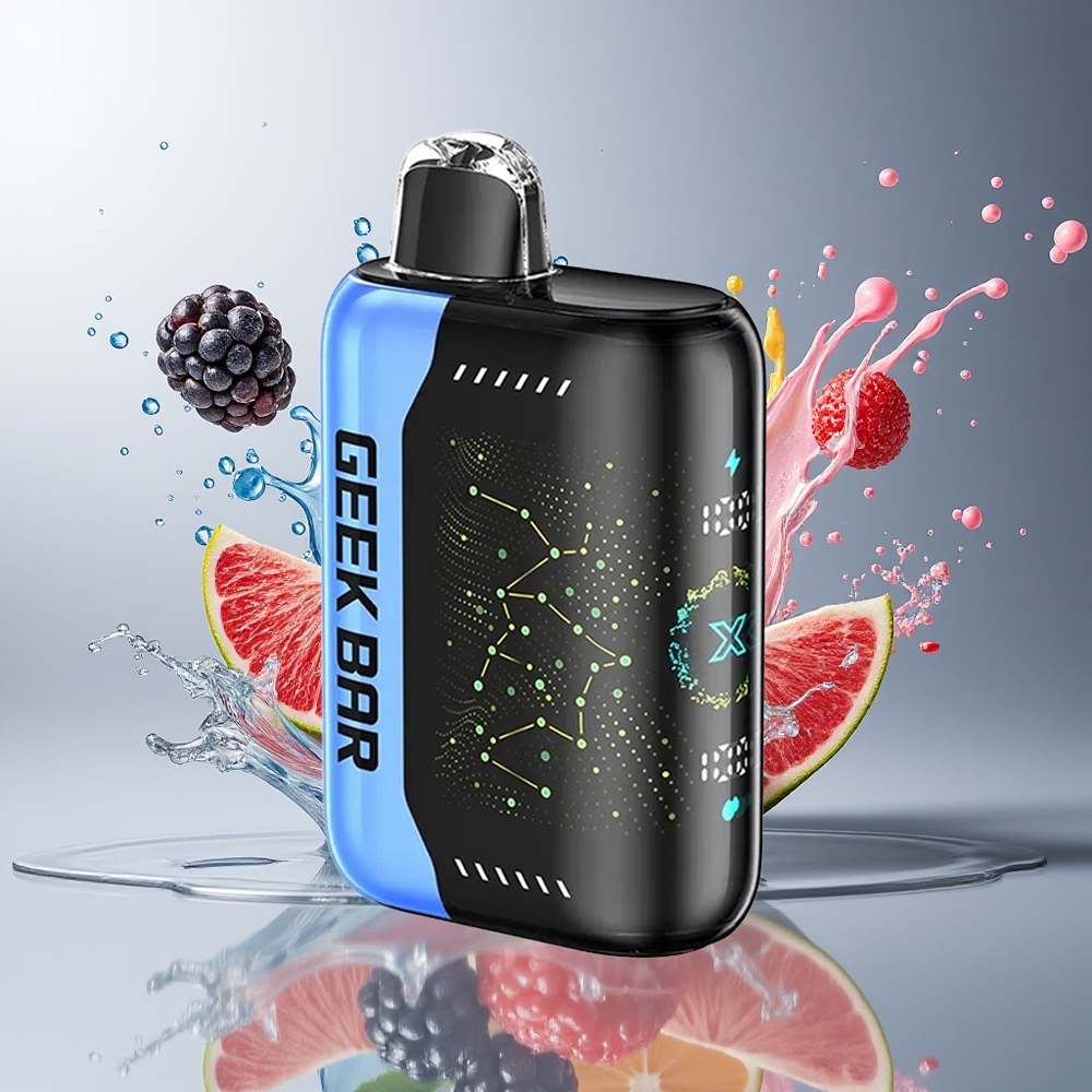 Geek Bar Pulse X Finland tukku 25000 savutusta - 18mL esitäytetty nestemä - Dual Mesh käämi