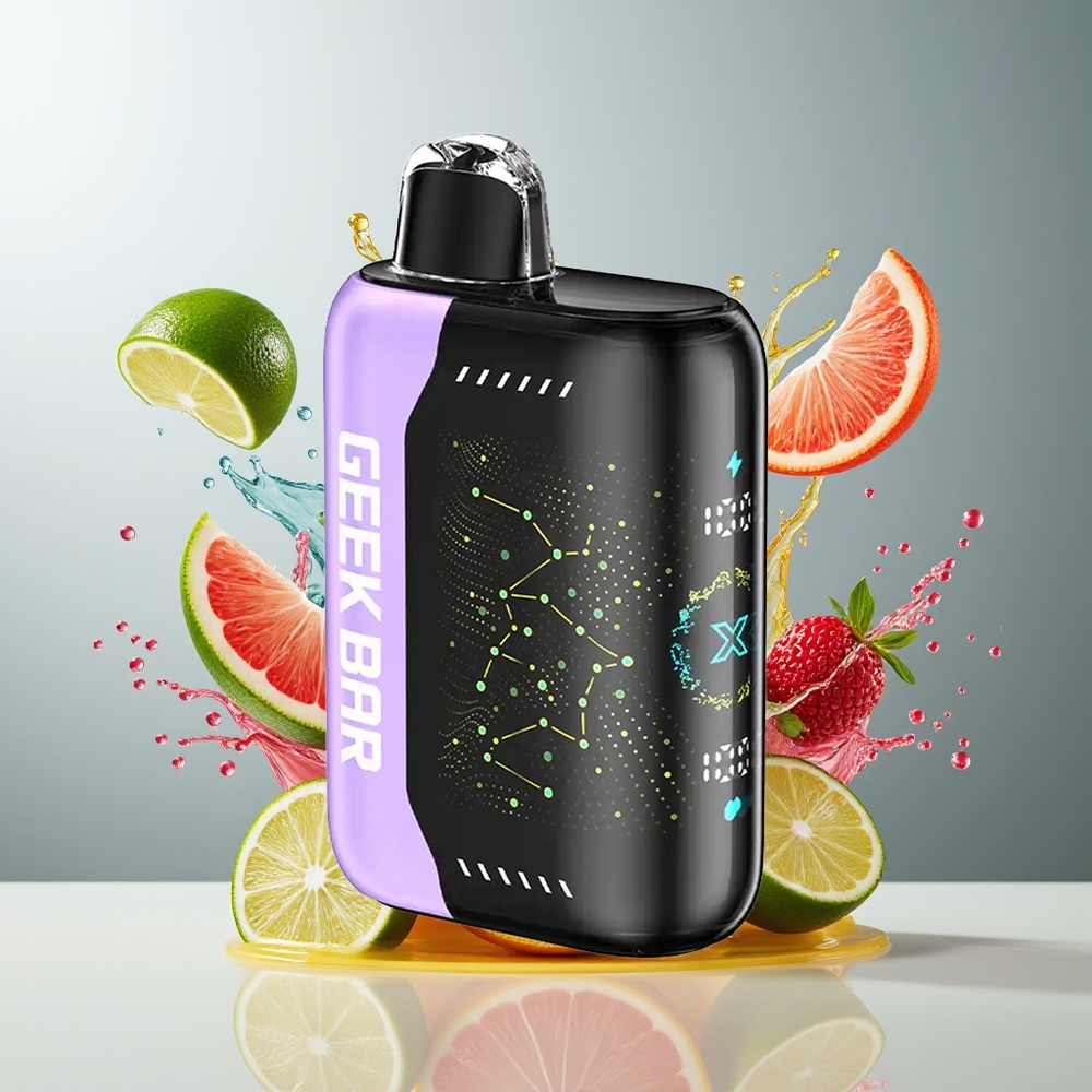 Geek Bar Pulse X Finland tukku 25000 savutusta - 18mL esitäytetty nestemä - Dual Mesh käämi