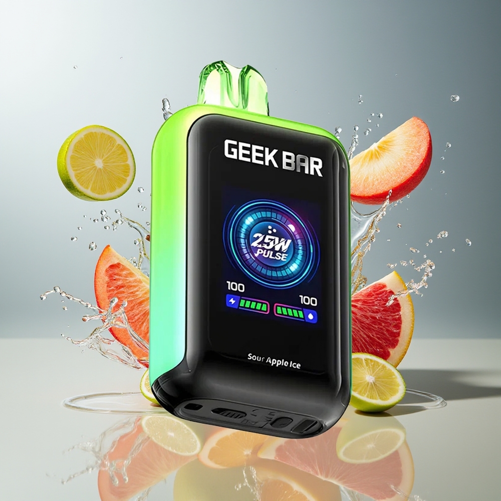 Finland tukku GEEK BAR Skyview 25000 Puffs 16mL Esitäytetty E-Neste 800mAh Type-C Ladattava Akku Hapanomenajäätelö