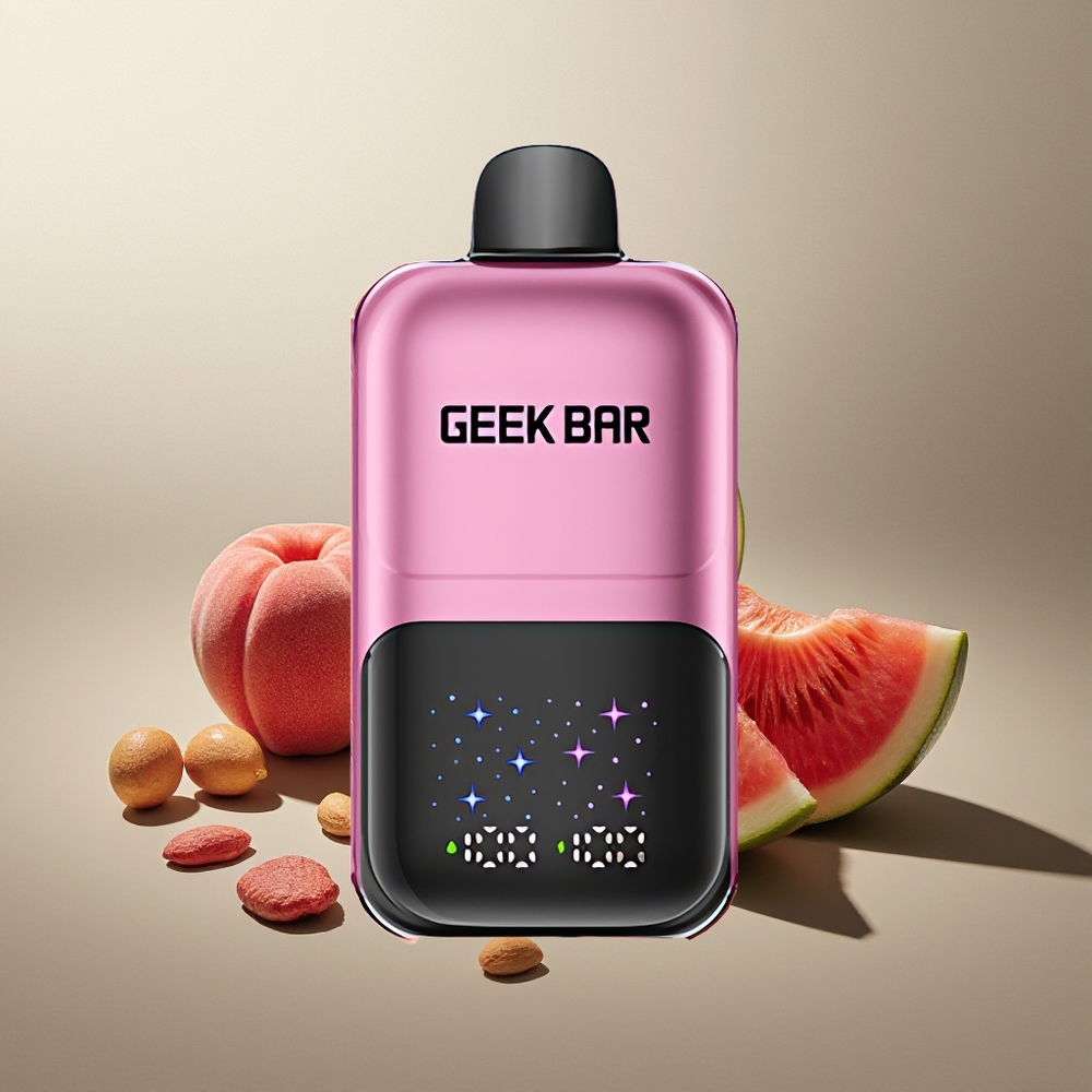 Finland tukku GEEKBAR 2GO 20ml 50000 Puffs Kaksi Sarjaa Kertakäyttöinen vape Pen - 20mL Kaksoissäiliö, 5% Niksuolulujuus