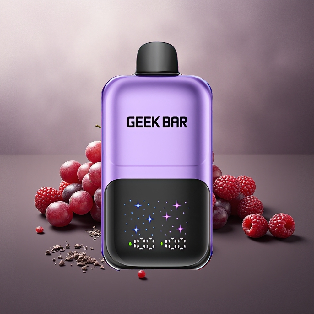 Finland tukku GEEKBAR 2GO 20ml 50000 Puffs Kaksi Sarjaa Kertakäyttöinen vape Pen - Järjestelmällä Säätö (3 Tasoa) ja Ladattava Akku