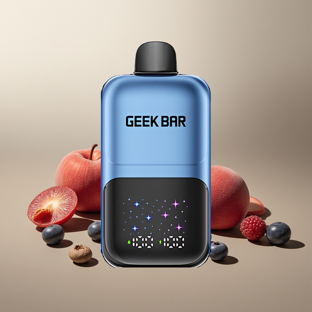 Finland tukku GEEKBAR 2GO 20ml 50000 Puffs Two Series 50000 Puffs 20mL Säiliö Uudelleenladattava Akku Kertakäyttöinen vape Pen