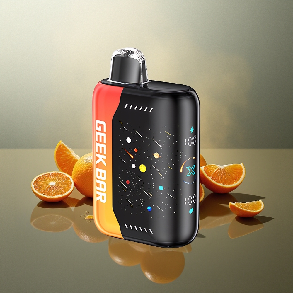 Finland tukku GEEKBAR Pulse X 42K Puffs Meteor Edition 820mAh Pikalataus, Säädettävä Ilmanvirtaus