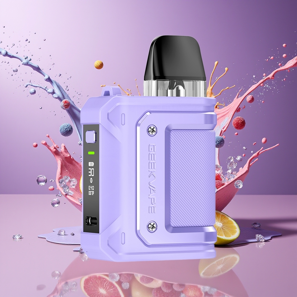 Finland tukku GeekVape Aegis Hero Q Kit - 1300mAh akku, 30W teho, 3ml/2ml (TPD 2ml) kartussi