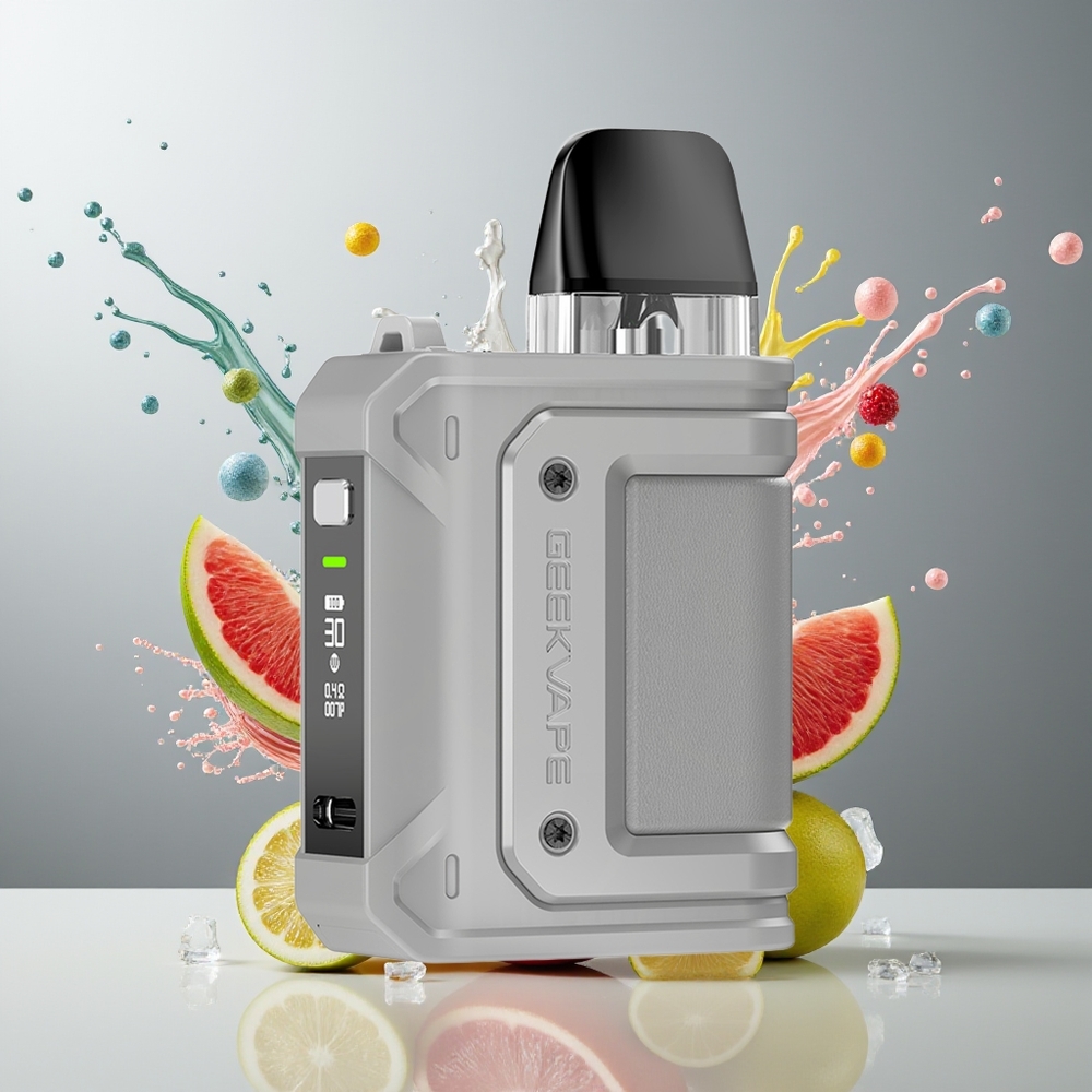 Finland tukku GeekVape Aegis Hero Q Kit - 30W teho, 1300mAh akku, 3ml/2ml (TPD 2ml) kartussi