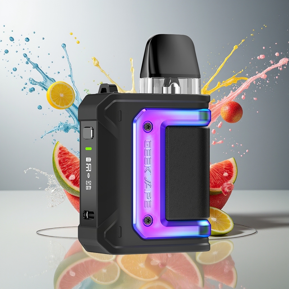 GeekVape Aegis Hero Q Kit Finland tukku - 30W teho, 1300mAh akku, Älykäs ohjaus LED & näyttöinfo