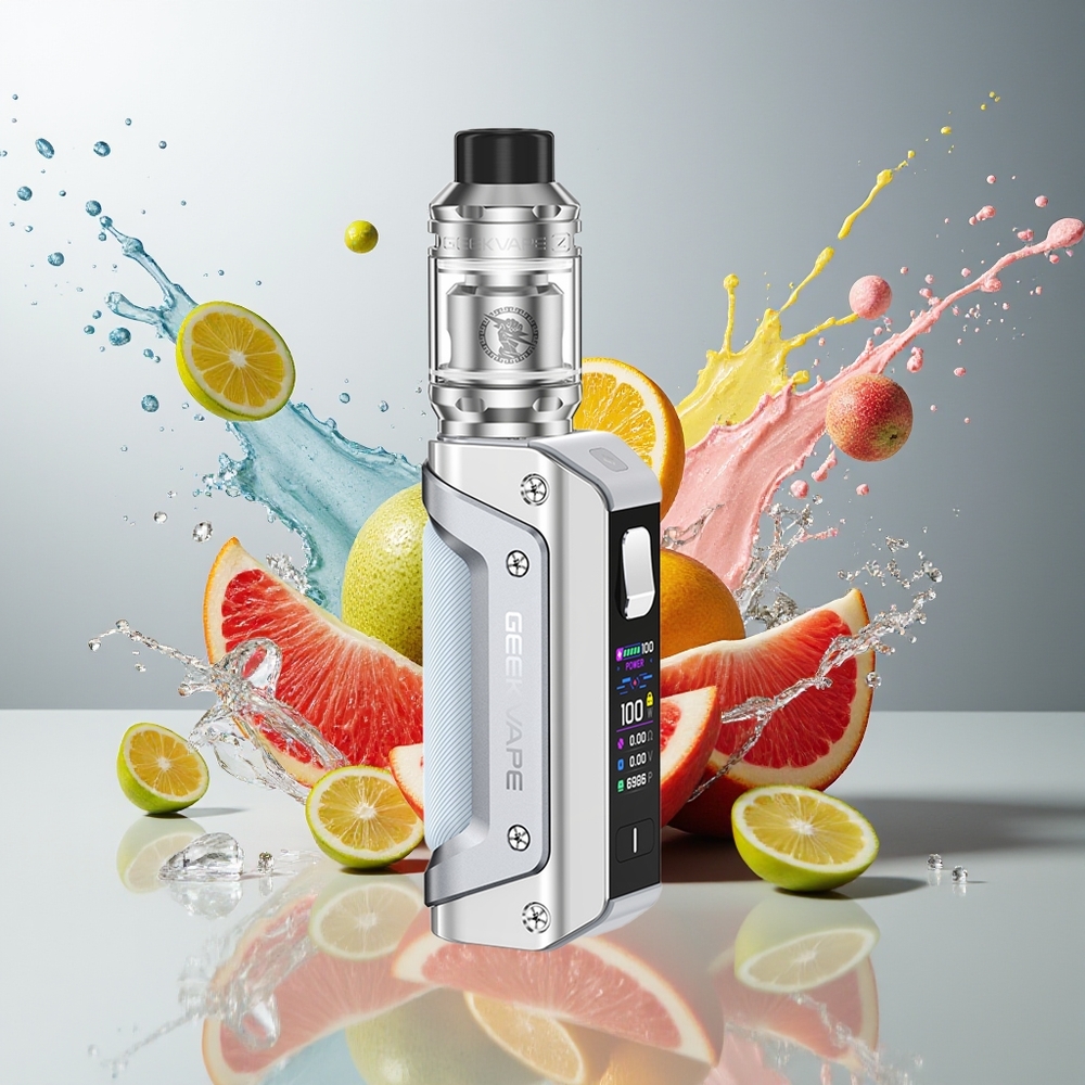 Finland tukku GeekVape Aegis Solo 3 Kit - 100W teho, IP68 vedenkestävä, ylhäältä tulova vuotamaton suunnittelu