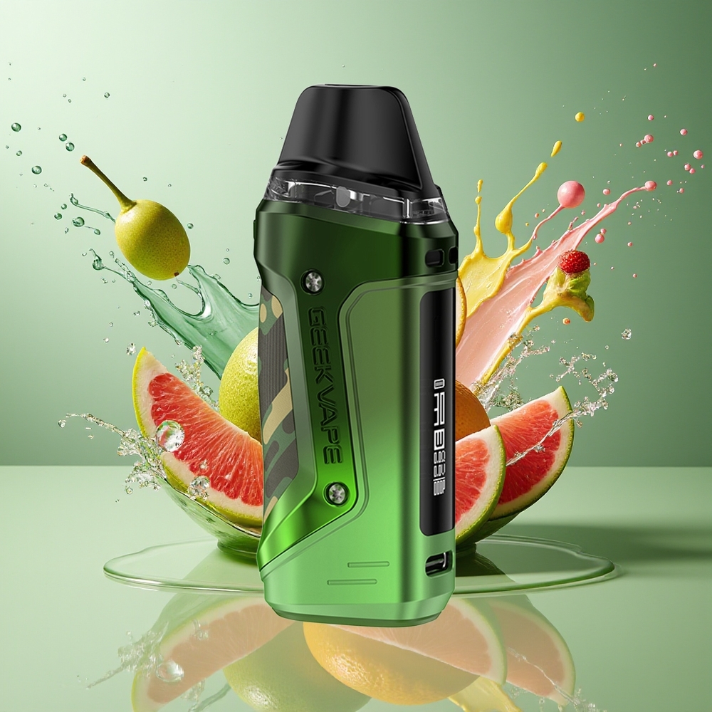 Finland tukku GeekVape AN 2 (Aegis Nano 2) Kit - 30W Teho, 1100mAh Akku Viidakonvihreä