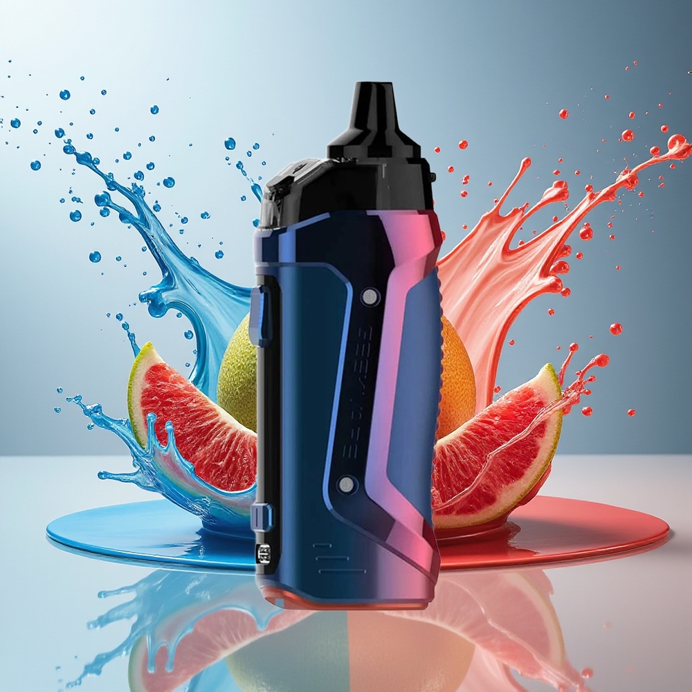 GeekVape B60 (Aegis Boost 2) Finland tukku Pod Mod Kit - 2000mAh sisäinen akku / 0,96 tuuman TFT-värinäyttö