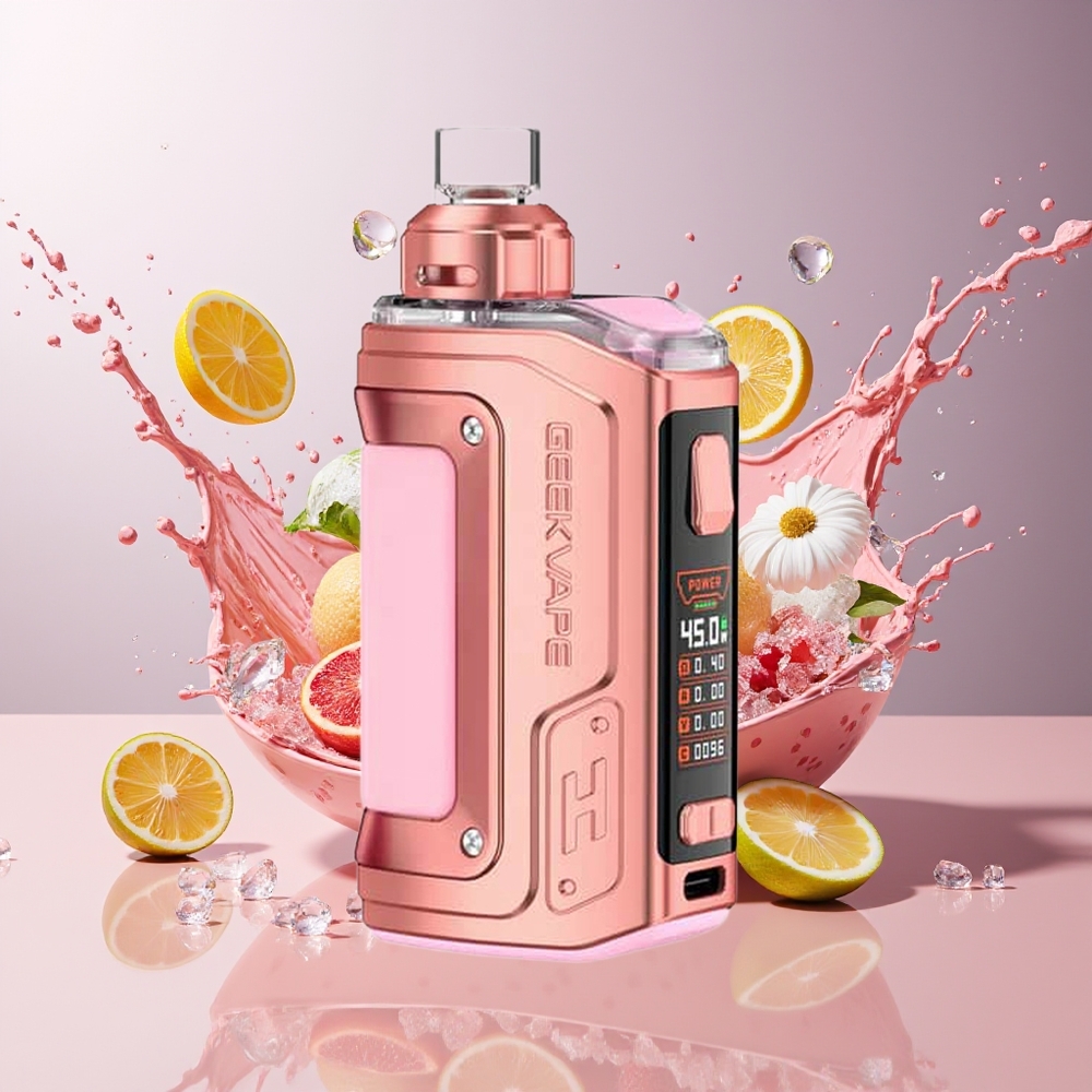 GeekVape H45 (Aegis Hero 2) Pod Mod Kit Finland tukku - 1400mAh akku, 4ml tilavuus, 0,96 tuuman TFT-näyttö