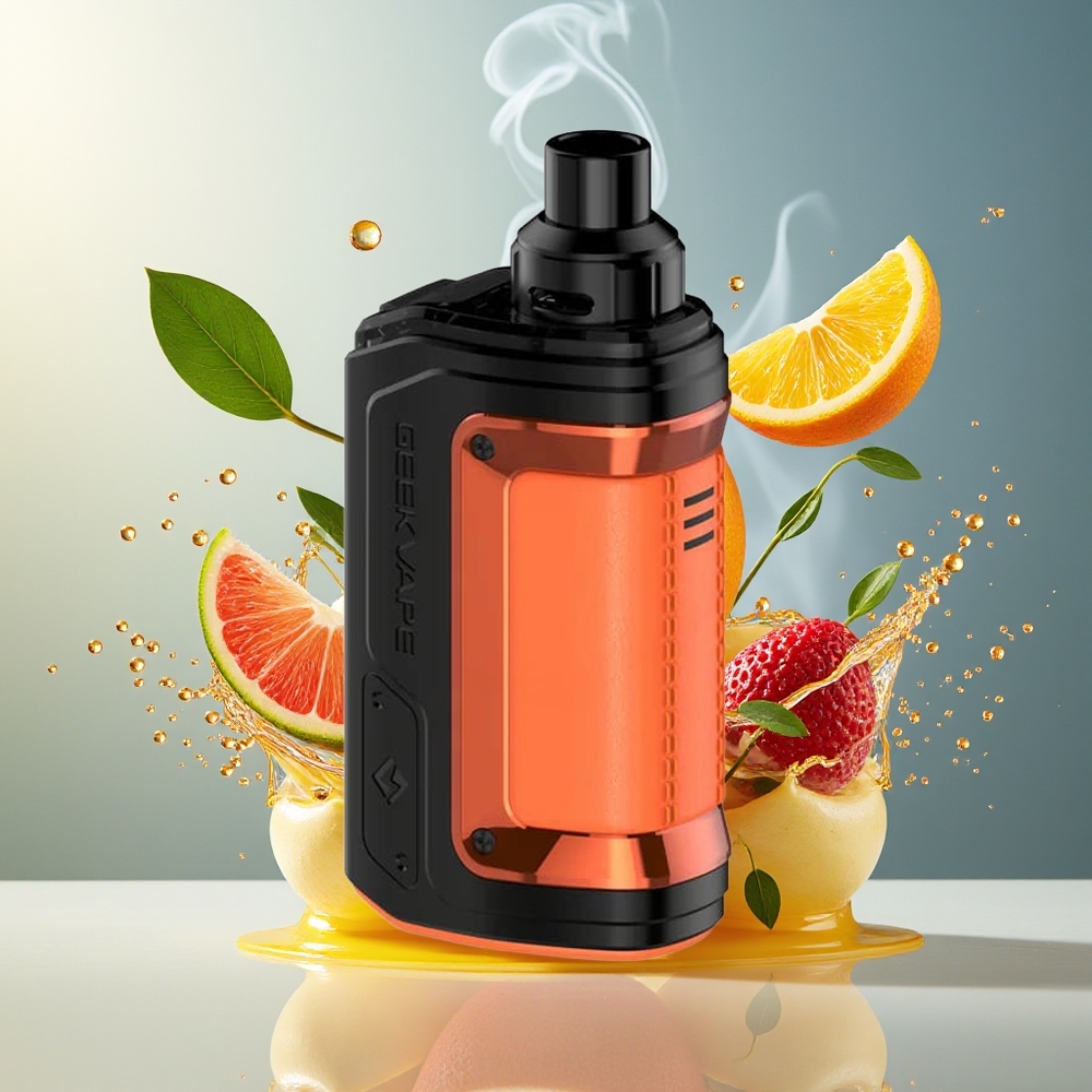 GeekVape H45 (Aegis Hero 2) Finland tukku Pod Mod Kit - 1400mAh akku, 5-45W teho, 0,96 tuuman TFT-näyttö