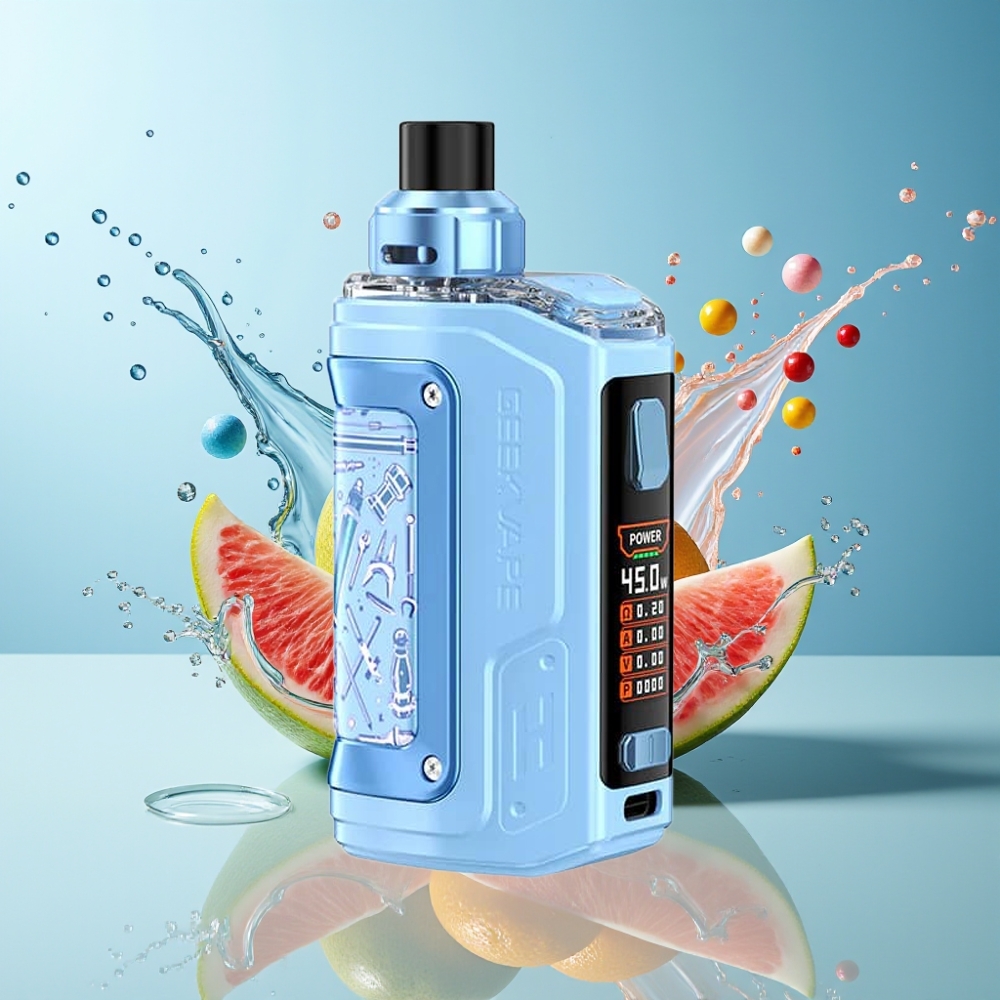 GeekVape H45 (Aegis Hero 2) Pod Mod Kit - Finland tukku - 1400mAh akku - 5-45W teho