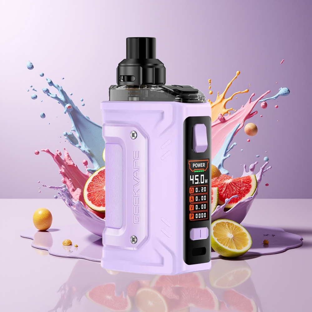 GeekVape H45 Classic (Aegis Hero 2 Classic) Pod Kit Finland tukku - 1400mAh sisäinen akku, 4.0ml/2ml säiliön koko