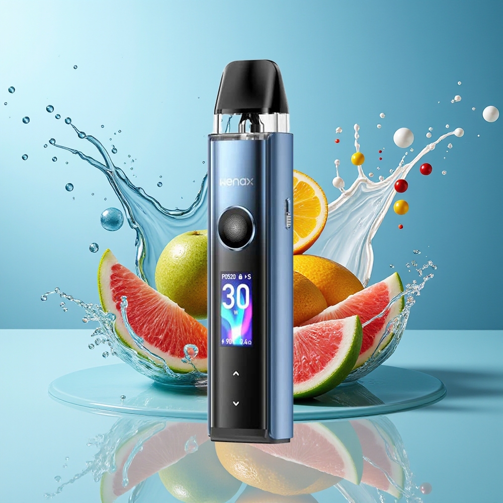 Finland tukku GeekVape Wenax Q Pro Pod System Kit - 30W Maksimiteho, 0.96'' Älykkää Näyttö, 1200mAh Korkean Tiheyden Akku