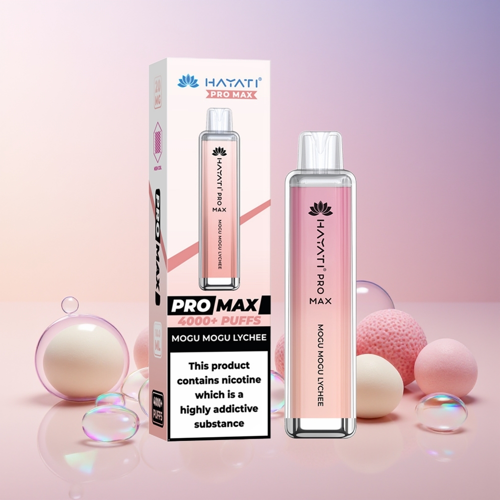 Finland tukku Hayati Pro Max 4000 Puffs 1400mAh akku ja 4000 savutusta Disposable Vape