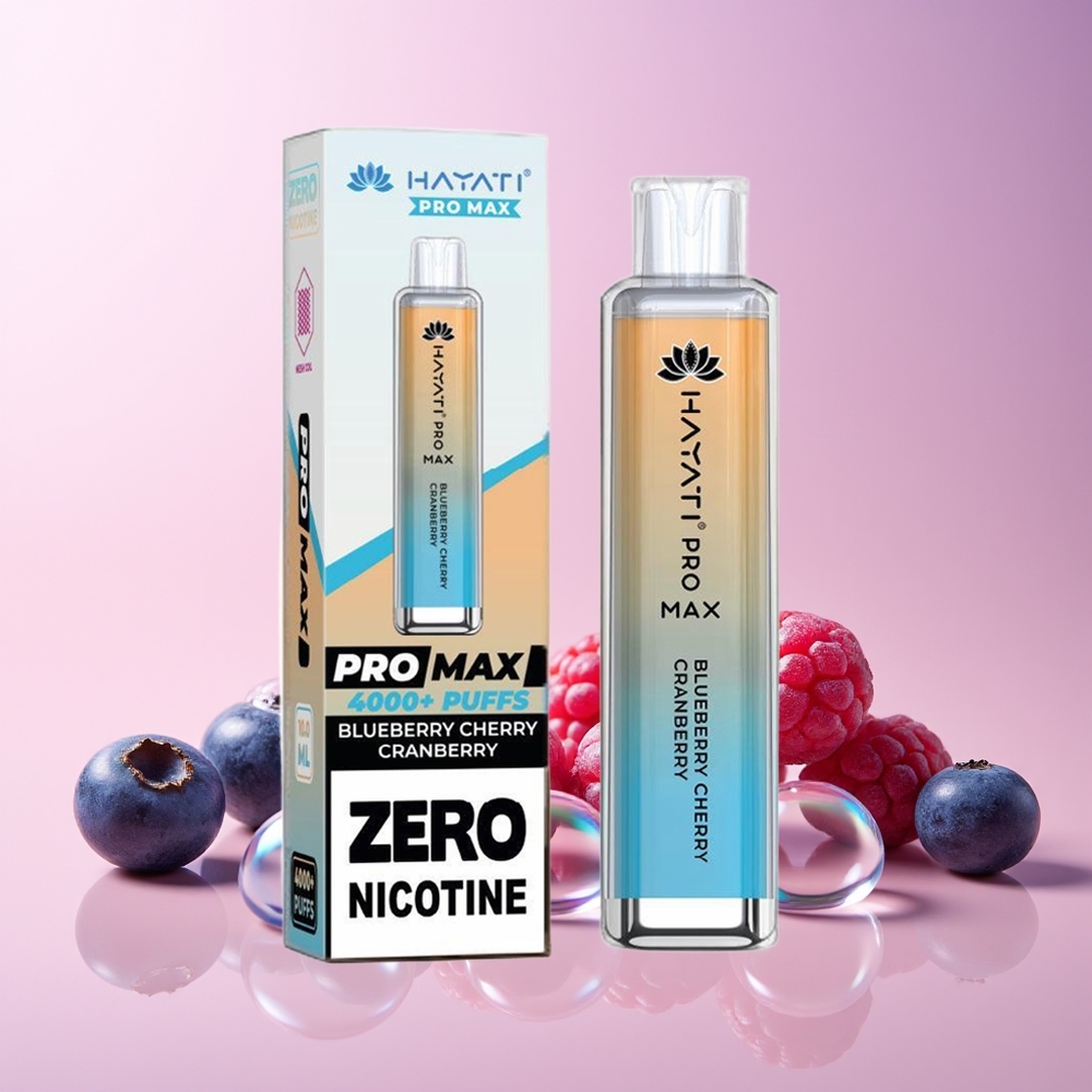 Finland tukku Hayati Pro Max 4000 Puffs 2%, 5% Nikotiinia Voimakas 1400mAh akku