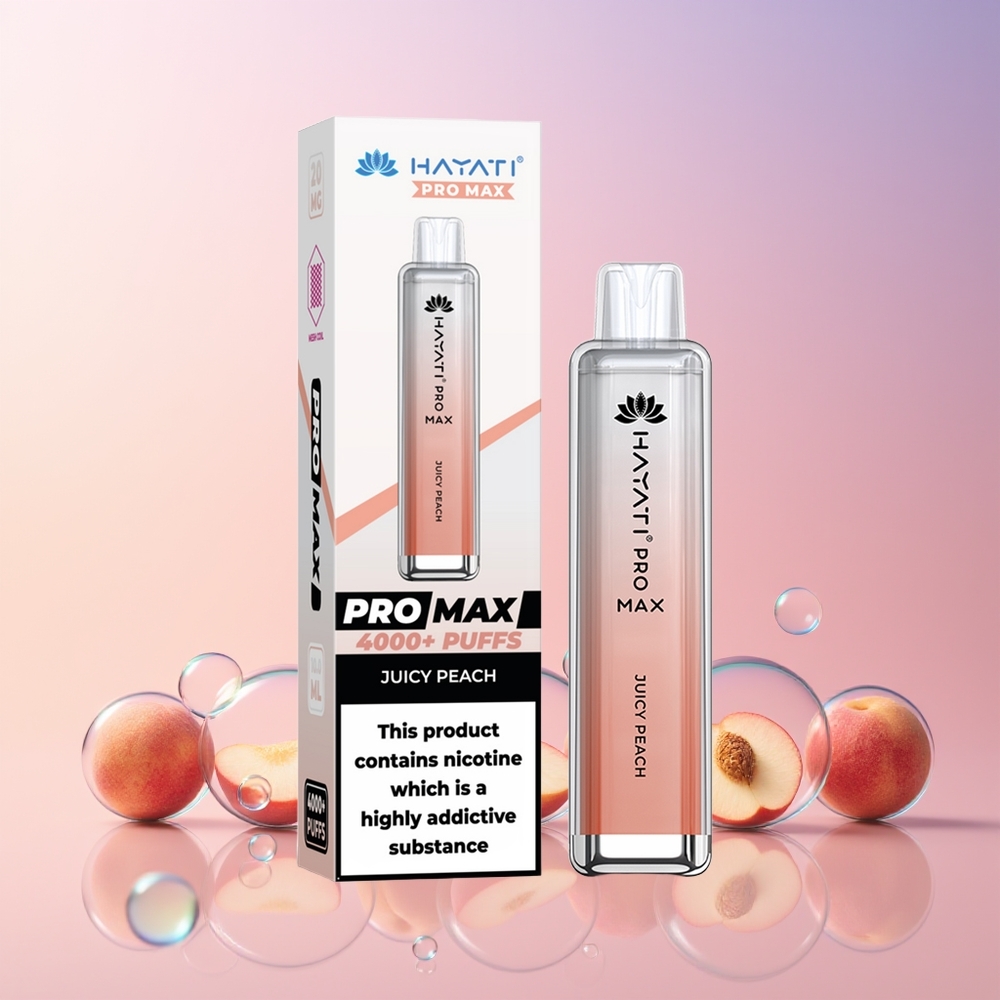 Finland tukku Hayati Pro Max 4000 Puffs Disposable Vape - 4000 savut, 1400mAh akku