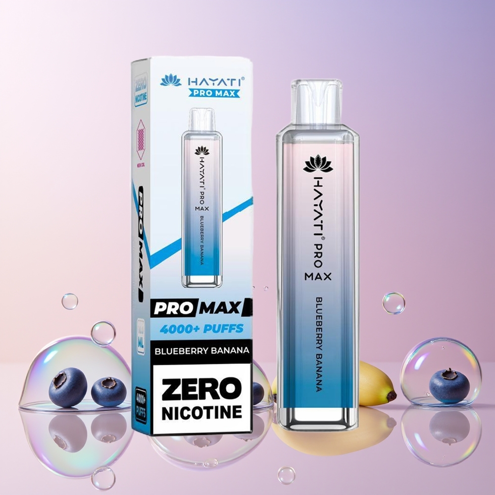 Finland tukku Hayati Pro Max 4000 Puffs Disposable Vape - Jäljellä 4000 savut, Ladattava 1400mAh akku