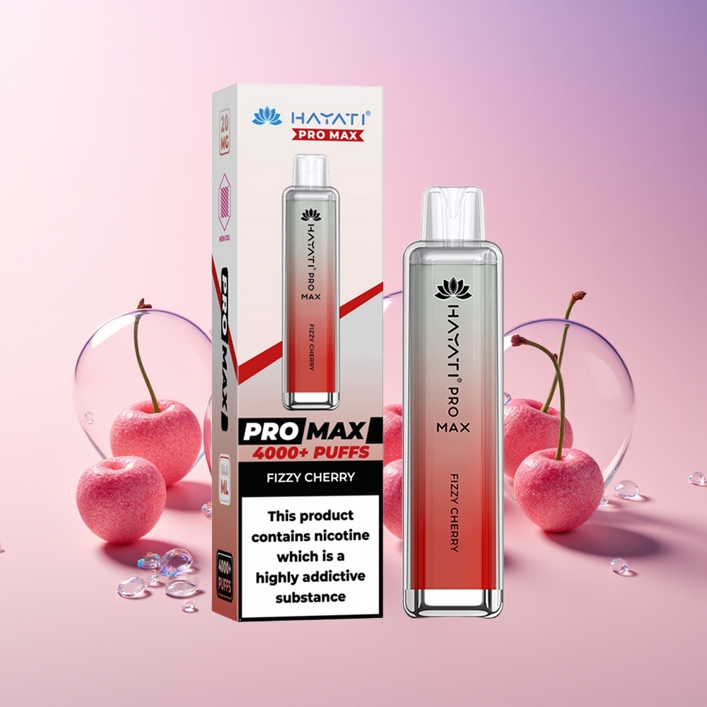 Finland tukku Hayati Pro Max 4000 Puffs Disposable Vape - Jäljitellä aktivoitu, Jopa 4000 savut, 1400mAh akku
