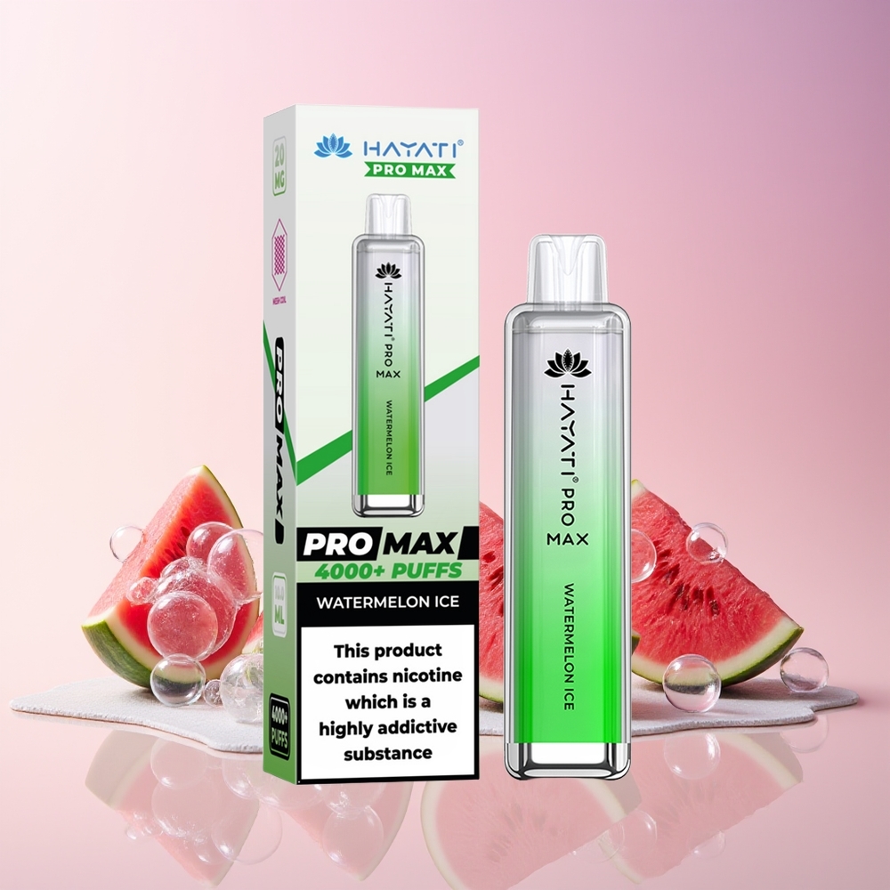 Finland tukku Hayati Pro Max 4000 Puffs Disposable Vape - Jäljittele aktivoitu, 1400mAh akku
