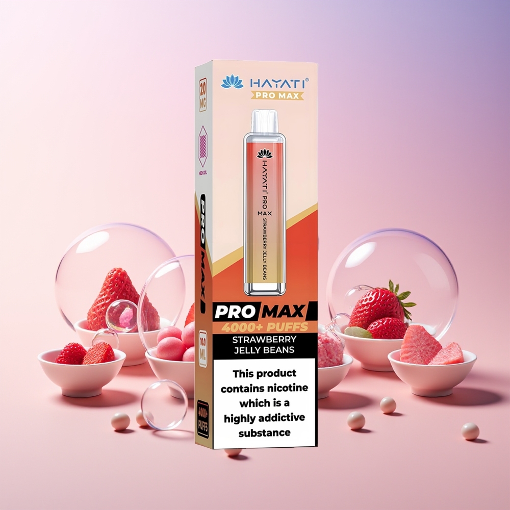 Finland tukku Hayati Pro Max 4000 Puffs Disposable Vape – Jännite 1400mAh Akku, Jopa 4000 Savukertaa