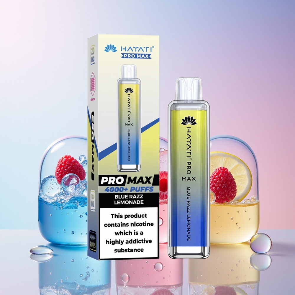 Finland tukku Hayati Pro Max 4000 Puffs Disposable Vape - Jännite 2%, 5% - 4000 savutusta
