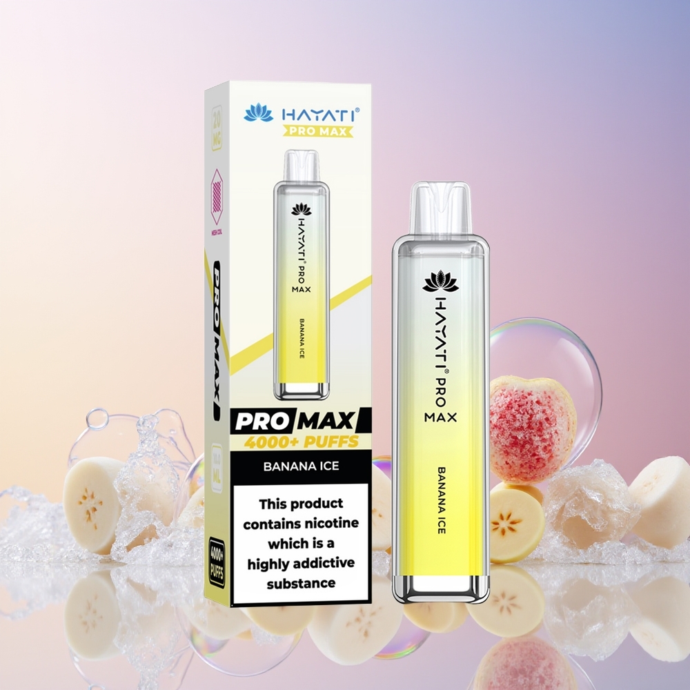 Finland tukku Hayati Pro Max 4000 Puffs Disposable Vape - Jännite 2%, 5% - Jopa 4000 savuketta