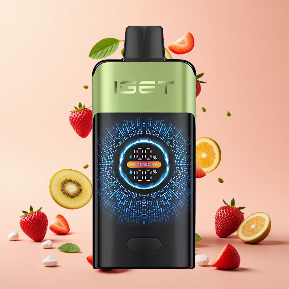 Finland tukku IGET ONE 12000 Puffs Kertakäyttöinen Vape – 12000 tupakkakertaa Normaalitila, 2700 mAh Akku