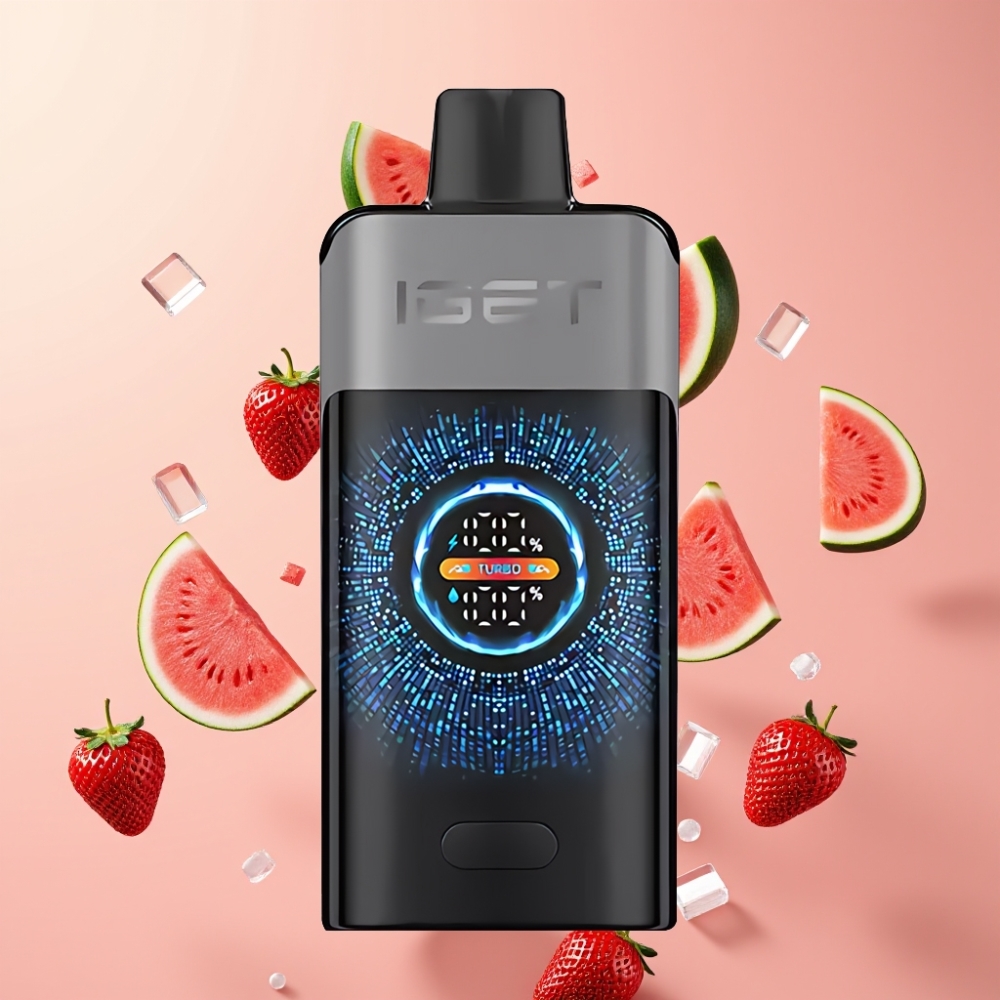 Finland tukku IGET ONE 12000 Puffs Kertakäyttöinen Vape – 2700 mAh Akku & 0.6 ohm Dual Mesh Käämi