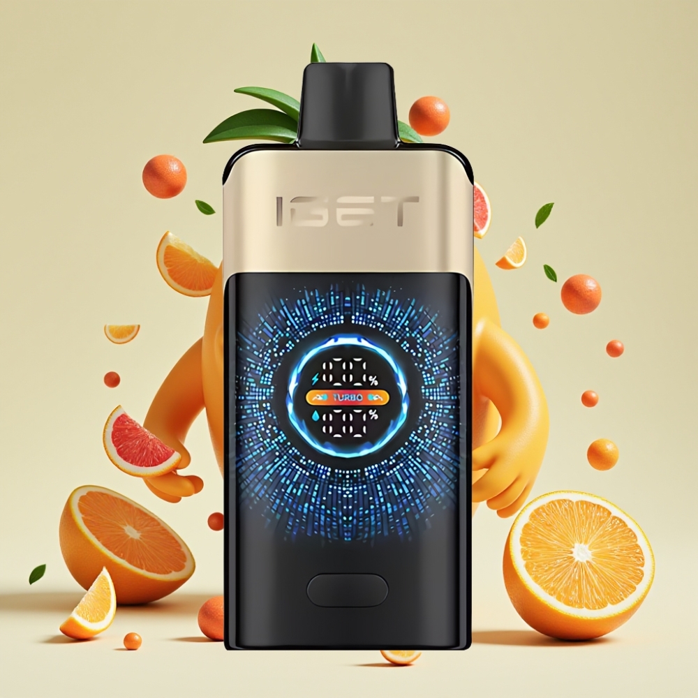 Finland tukku IGET ONE 12000 Puffs Kertakäyttöinen Vape 2700 mAh Akku 0.6 ohm Kaksoishuokkalankela