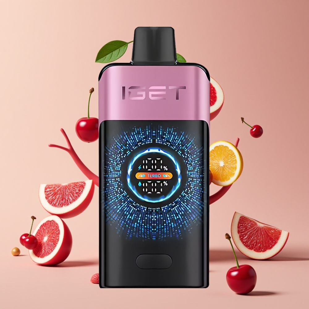 Finland tukku IGET ONE 12000 Puffs Kertakäyttöinen Vape – 2700 mAh Akku / 0.6 ohm Kaksoisverkkolanka