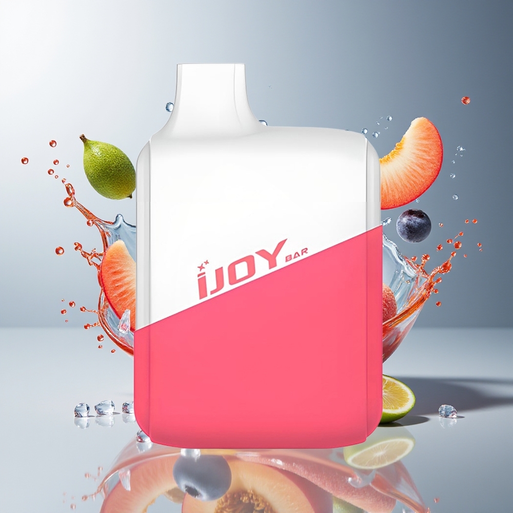Finland tukku IJOY Bar 1500 Puffs Kertakäyttöinen Vape - 1500 savutusta, 500mAh akku, 2ml/4ml täytetty nestemäärä