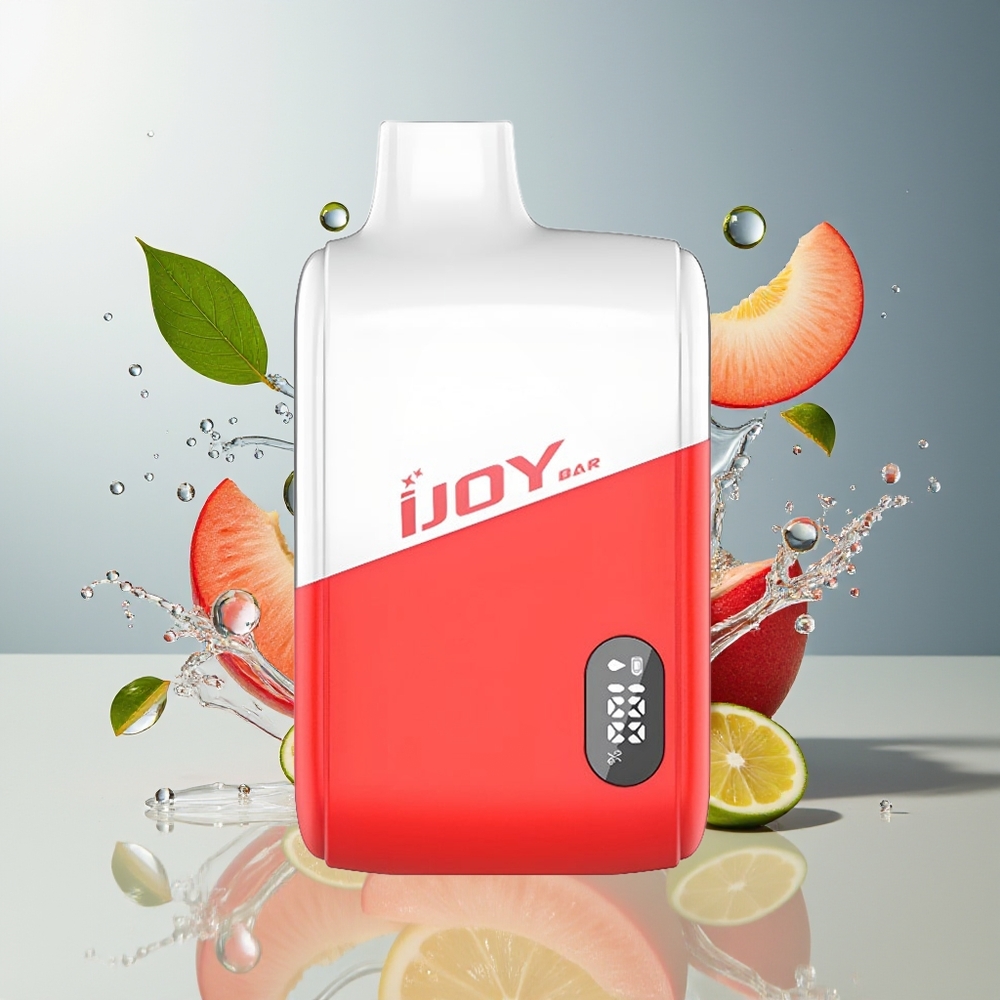 Finland tukku IJOY Bar IC8000 Kertakäyttöinen Vape - 8000 savutusta, 18ml täytetty nestee