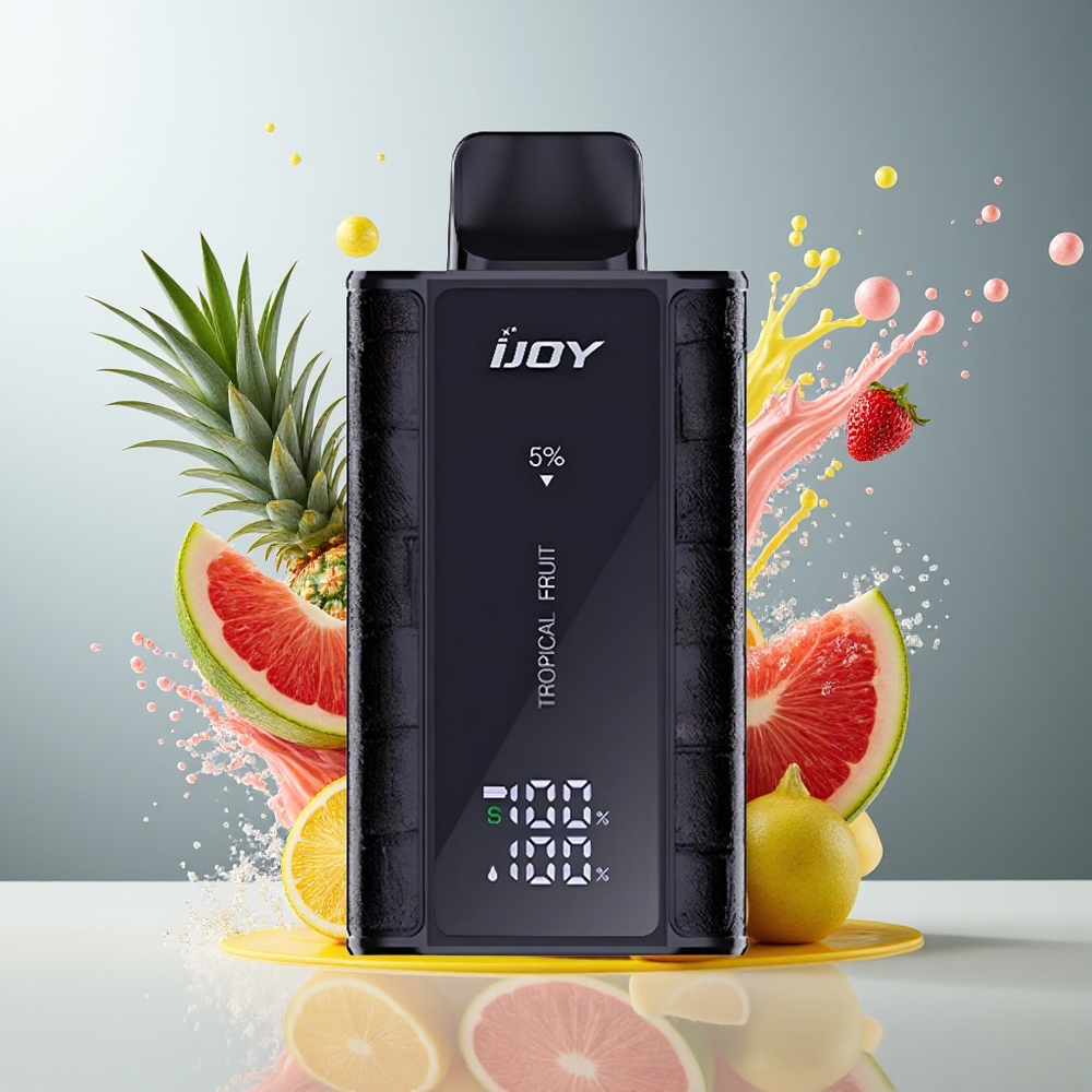 Finland tukku IJOY Captain 10000 Puffs Kertakäyttöinen Vape - 10000 Pussaus (Up to 10000 Puffs), 18ml Esitäytetty Nestemäistä (18ml Prefilled E-liquid)