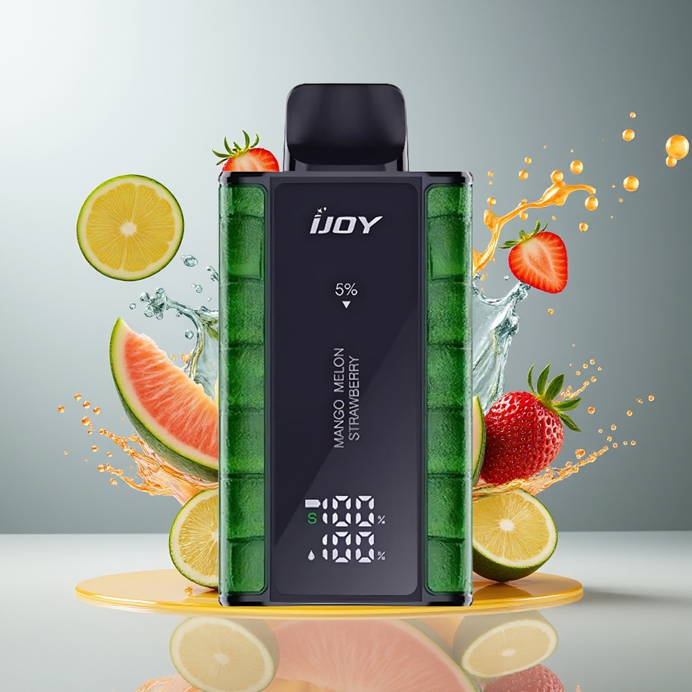 Finland tukku IJOY Captain 10000 Puffs Kertakäyttöinen Vape - 18ml Esitäytetty Nestemäiste, 0.8 Ohm Mesh-käämi