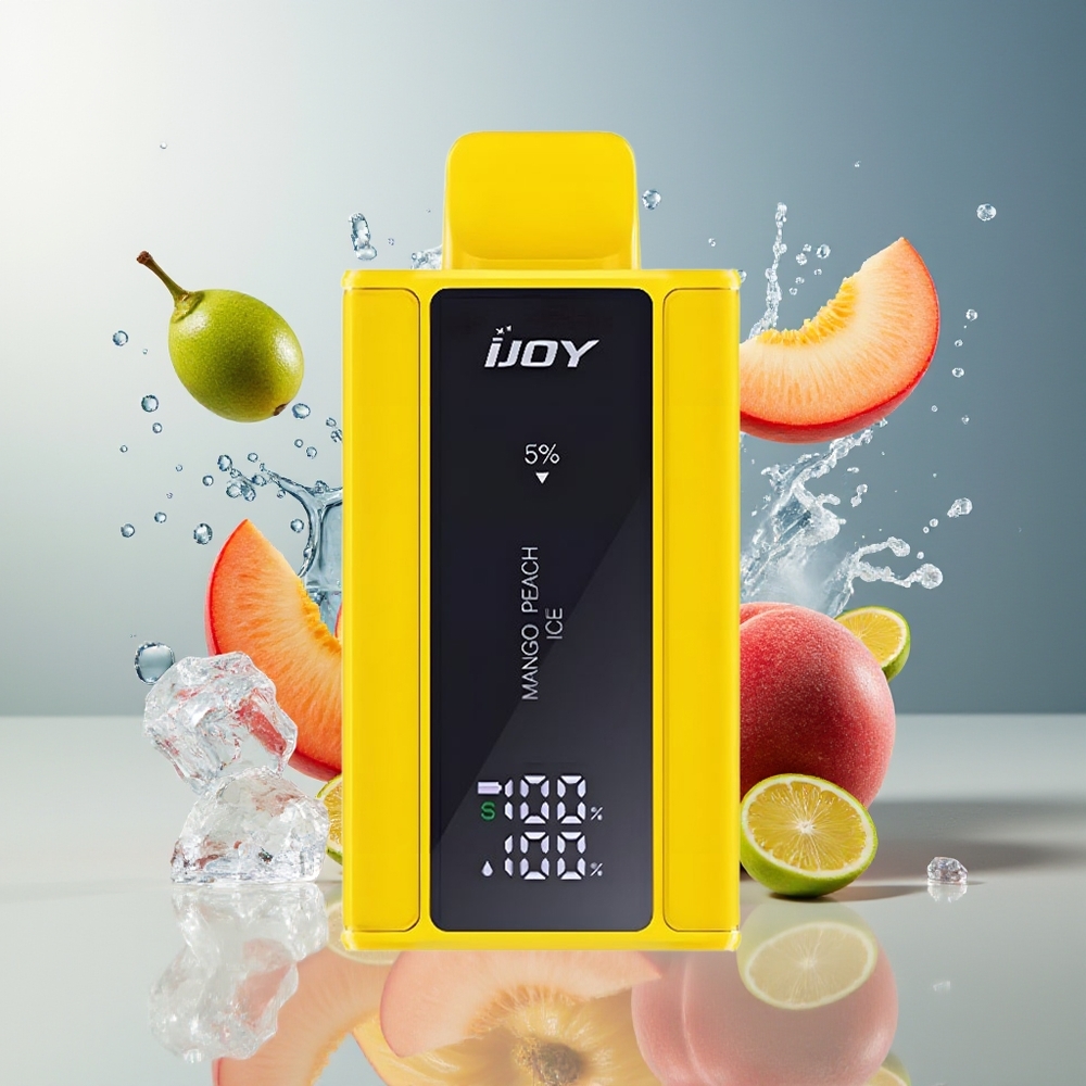 Finland tukku IJOY Captain 10000 Puffs Kertakäyttöinen Vape - 18ml Esitäytetty Nestemäki, 0.8 Ohm Mesh-käämi
