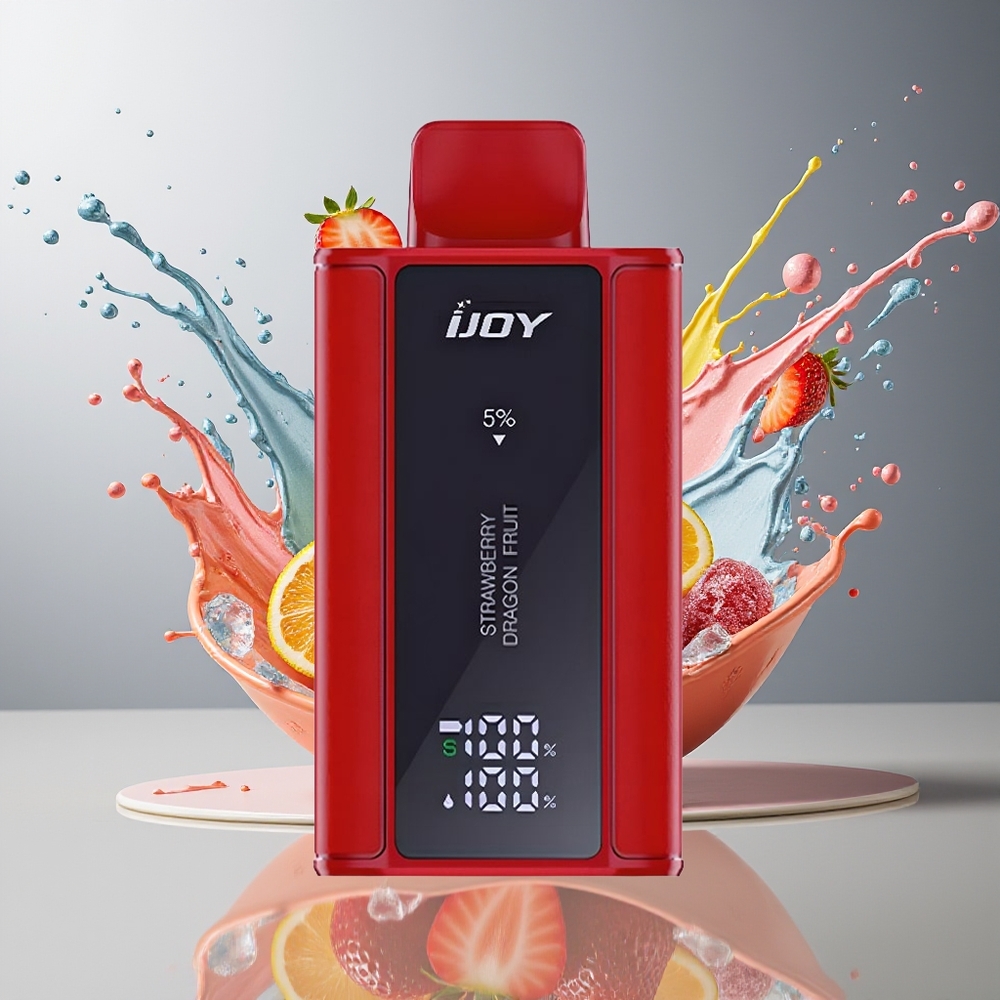 Finland tukku IJOY Captain 10000 Puffs Kertakäyttöinen Vape - 18ml Esitäytetty Nestemäärä, 0.8 Ohm Mesh-käämi
