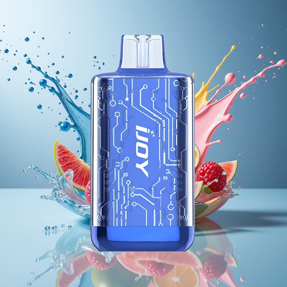 Finland tukku IJOY CYBER 5000 Puff Kertakäyttöinen Vape - 13ml Esnestä täytetty neste - 1.0 Ohm Pystysuora Kaksoiskela